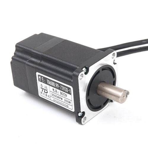 60/80/86/90无刷直流电机24V48V310v大扭矩/1500/3000转100w-2kw