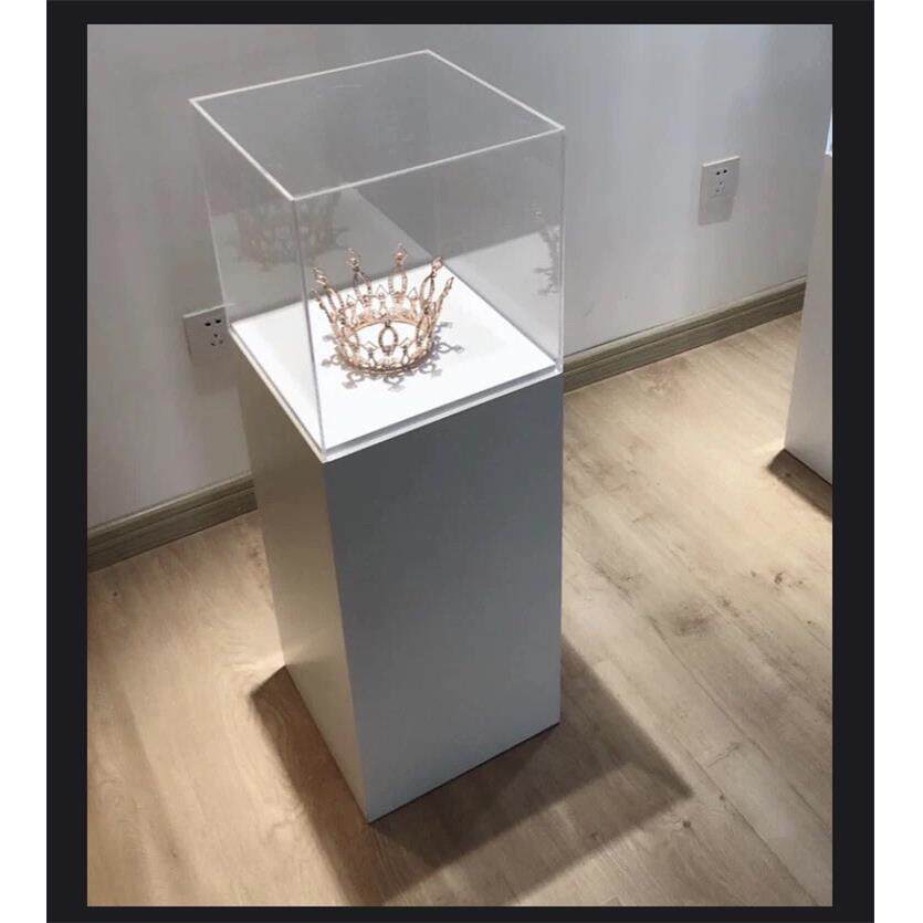 亚克力展台展柜展示架陈列柜流水台防尘柜防触碰罩子货架