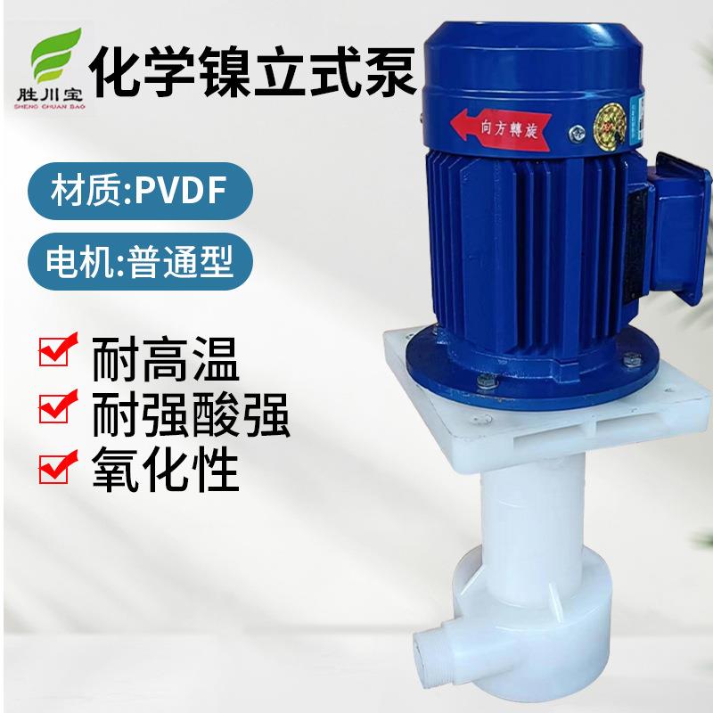 耐酸碱可空转立式液下泵化学镍循环立式泵电泳循环立式液下泵