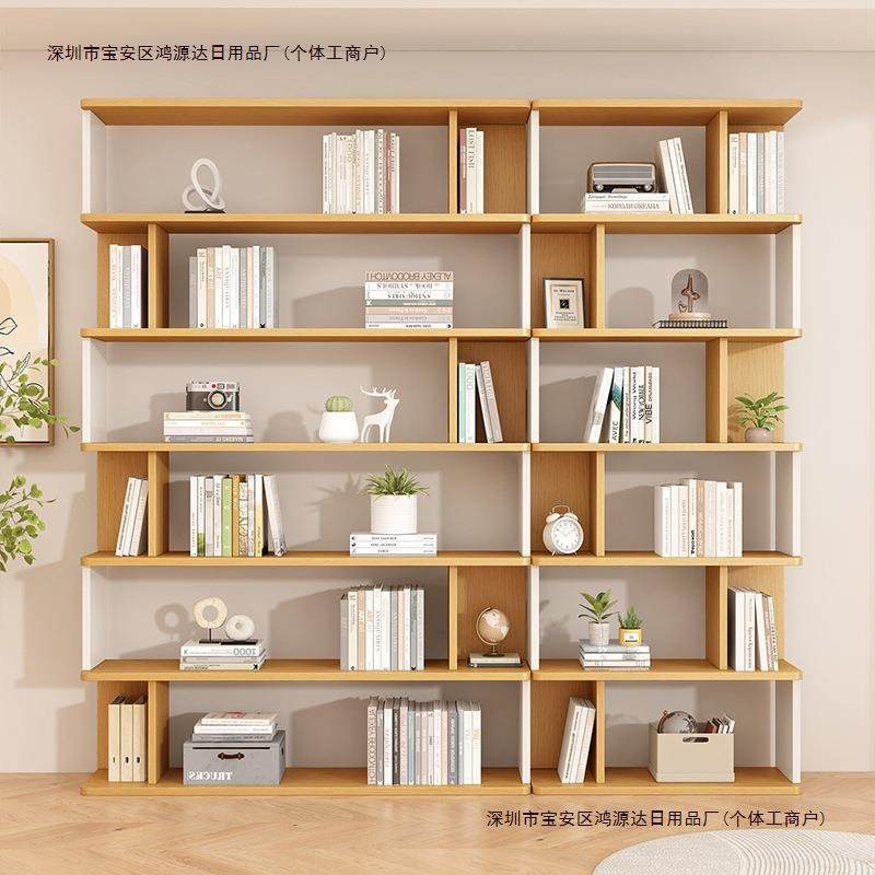 展示德国客厅隔断简约落地收纳创意置物架书架架子置物架墙面包邮