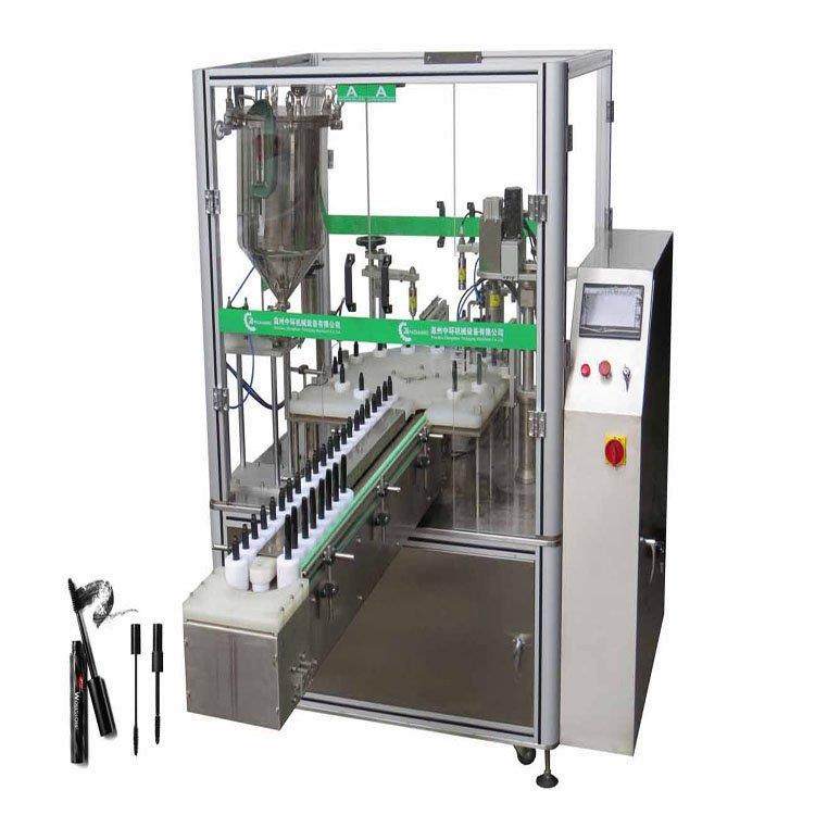 全自动赫妍染眉膏眼线液灌装上刷旋盖机 出口品质灌装机供应商灌,五金/工具,封边机,淘宝优惠券,粉丝福利购,淘宝优惠卷