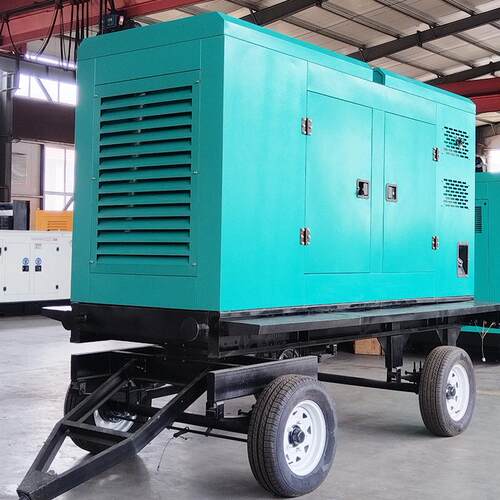 150KW发电机组康明斯柴油发电机组移动拖车静音150千瓦发电机组