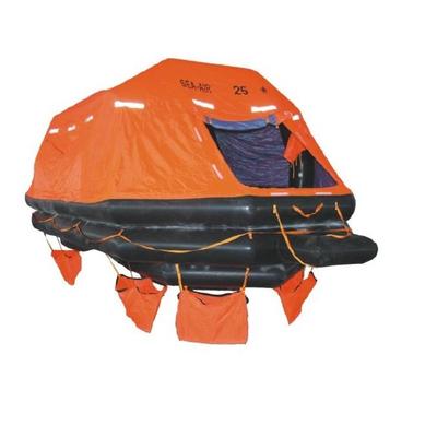 自扶检正气胀式6救生筏-130人近海内河公务船ECCLR-DLCS船认证救