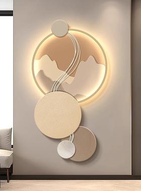 玄关代装饰画现简约224新款灯画走廊壁过道壁画入户门86930正0对