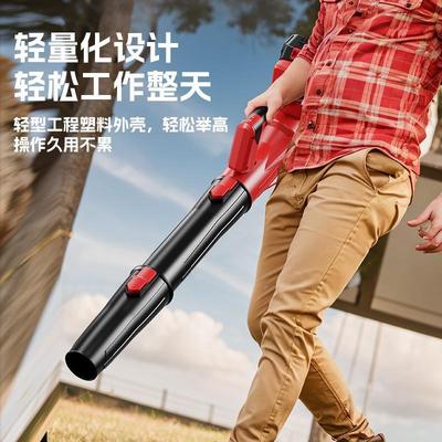 款工业风机锂电便携除尘暴风新机大UWT风量吹落叶吹除尘风跨境暴