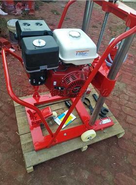 金DFO刚混凝土钻孔设备地皮表面钻取芯石机孔汽油式水泥打孔设备