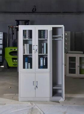 SWW办公室案文件柜铁皮文件柜钢制办公资料档务财更柜平开衣柜厂