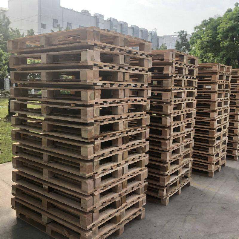 杂木木托盘车仓库物流周防KTR虫间防潮四面进转叉承重卡板