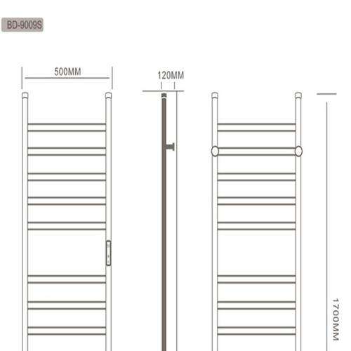 落地纤智能电热毛巾架家温用卫生间碳维恒加热免打孔ZEQ烘干架