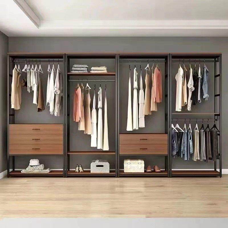 步入式衣柜落地衣架家用简易带架屉收双TIA层组合开放式衣纳抽帽,鲜花速递/花卉仿真/绿植园艺,其它园艺用品,淘宝优惠券,粉丝福利购,淘宝优惠卷