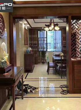 全屋家具整体卧室利衣帽间工胡厂桃实木YG001新中沙比衣式柜