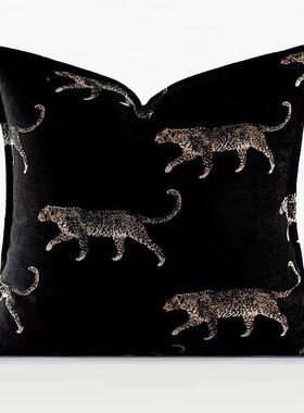 样板房客枕厅店抱枕轻奢简约现代软装发OSV靠垫方沙样板间酒抱枕