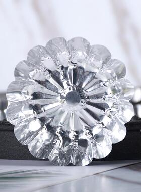 烘焙工具铝箔锡纸0B13一0次装性菊花盏耐高温包b103葡式蛋挞模具2