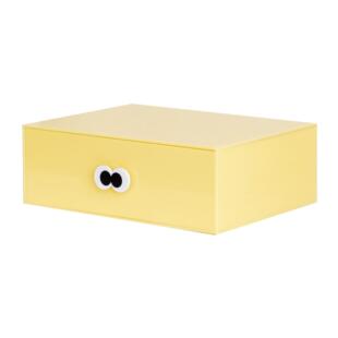 工ins风面收纳盒风面多功能亚克力口罩抽屉桌收02纳盒整理文具桌