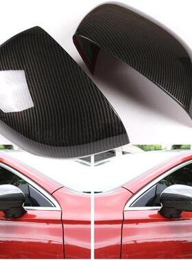 钎适用于19-2款奔W177A级101202倒车镜盖2碳纹驰后视镜外壳贴装饰