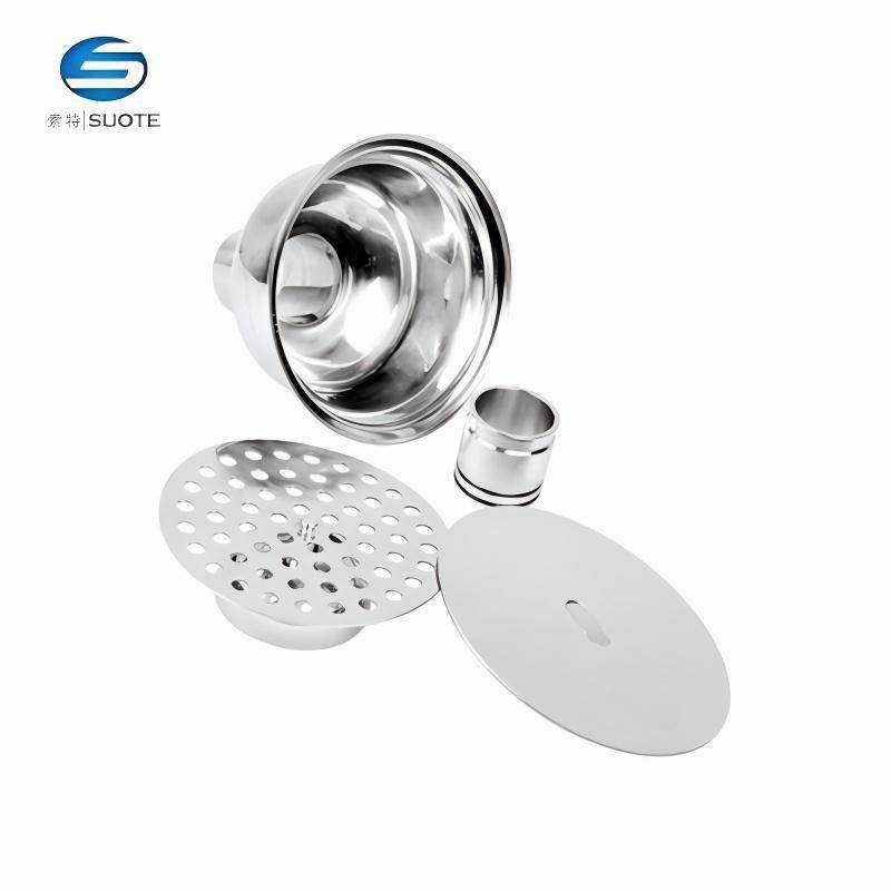 不锈钢洁净地漏304不锈钢卫生级洁净地漏洁净车间DN-50型地漏防臭