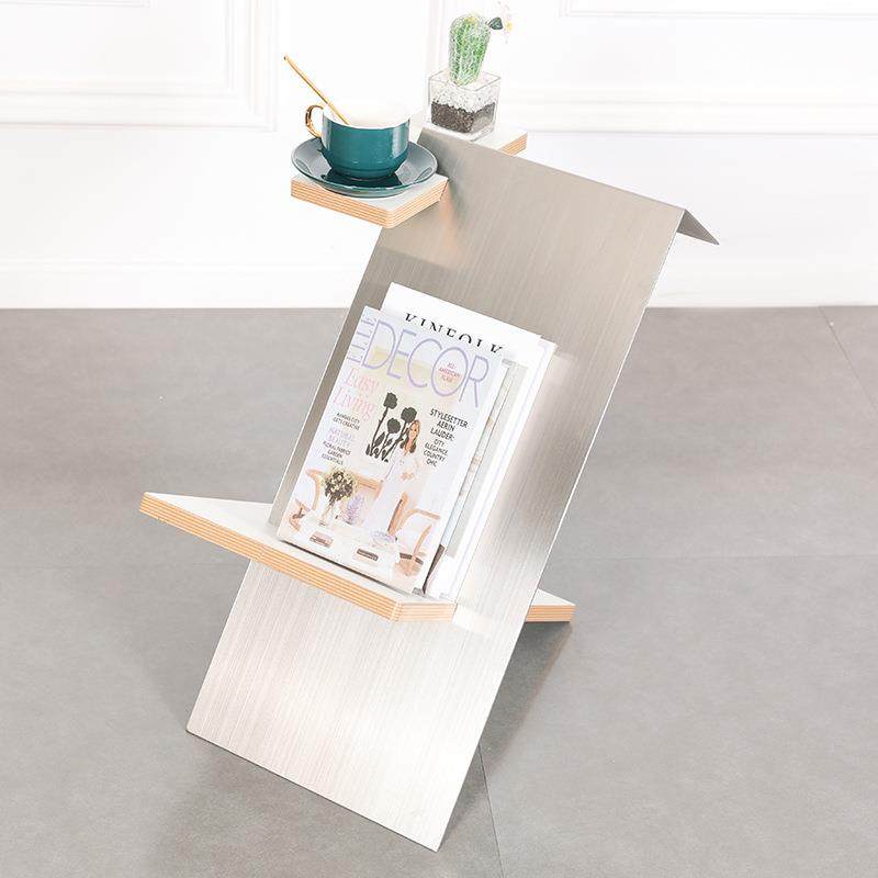 北欧家用客厅小书架沙发边几移动创意铁艺置物架卧室书本储物架,纺织面料/辅料/配套,纺织机械配件,淘宝优惠券,粉丝福利购,淘宝优惠卷