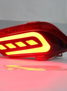 适用丰田16-18款威驰VIOS三厢后杠灯改装行车刹车后保险杠灯