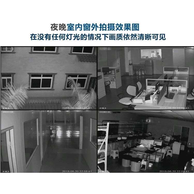 2.1MM模拟100度广角鹅蛋监控头红外夜视摄像机防水半圆球型金属