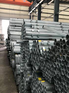 广东镀锌水管Q缝235B国286标消防管镀锌管n25大d棚管热镀圆锌无钢