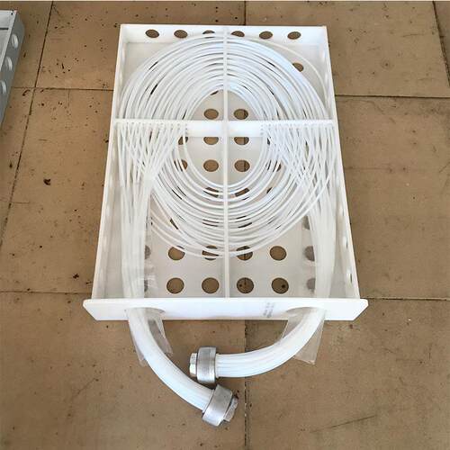 PVDF PFA铁氟龙塑料毛细管换热器冷水循环降温冷却蒸汽循环加热器