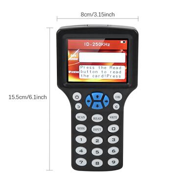 跨境10频率英文RFID/NFC门禁卡读写器IC13.56MHZ复制解密ID125KHZ