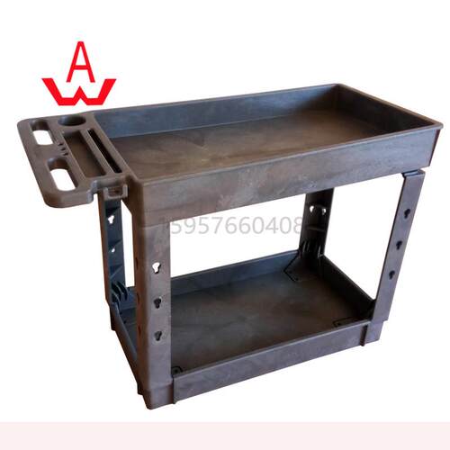 PP发泡塑料推车模具 塑料工具手推车注塑模具工厂 高质量推车模