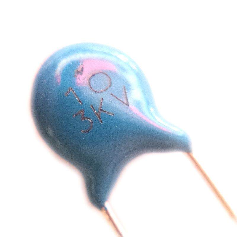 厂家直销 瓷片电容 3KV10PF P5 环保 高压瓷片 插件 