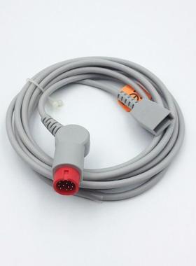 适用T5 T8 IPM10 IMEC8有创电缆线 转尤它有创电缆连接线