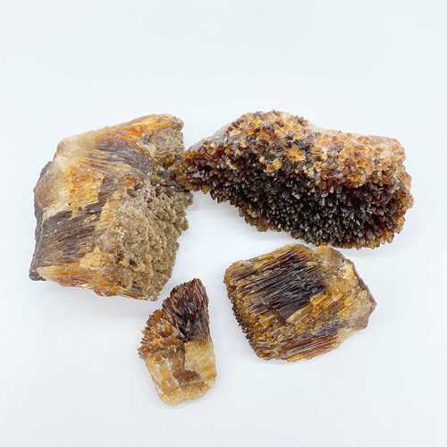 厂家 供应琥珀方解原石原矿大颗粒不规则多材质可选厂家直销