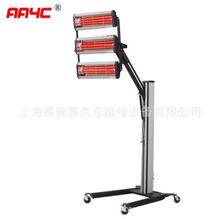 三灯头短波红外线烤漆灯烤房伴侣烤房内置烤漆灯汽车烤灯局部加热