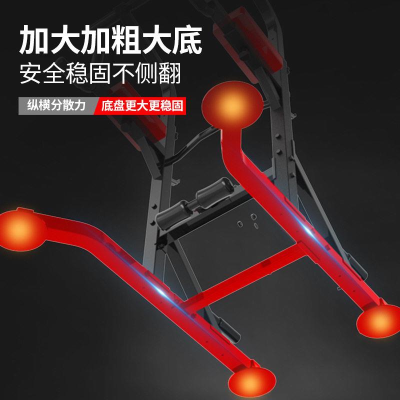 凯美室内健身器材倾斜引体向上训练器带躺板可调节双杠源头货源