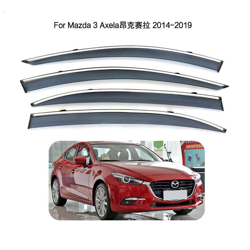 专用马自达3昂克赛拉晴雨挡Mazda 3 Axela 2014-