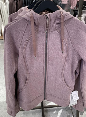 lululemon/露露乐蒙 Scuba运动加厚拉链加绒连帽卫衣开衫外套女款