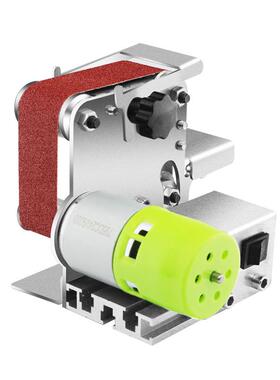 小型迷你电动砂带机刃DI台Y式RZP打磨机抛机磨刀机磨刀光器开机