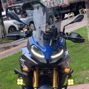 适用BMW/宝马F900XR前挡风玻璃 S1000XR 改装WRS竟技Y风挡加高挡