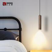 卧原木床头PZT4401小吊灯202室年2新款 约北欧灯具现代简吧台长线