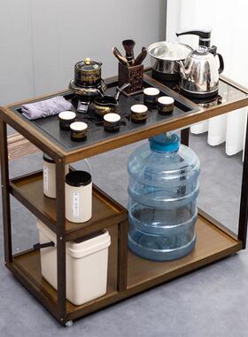 动茶桌泡茶具台家用小茶车客厅移简茶几茶约REQ水柜茶烧水壶一体