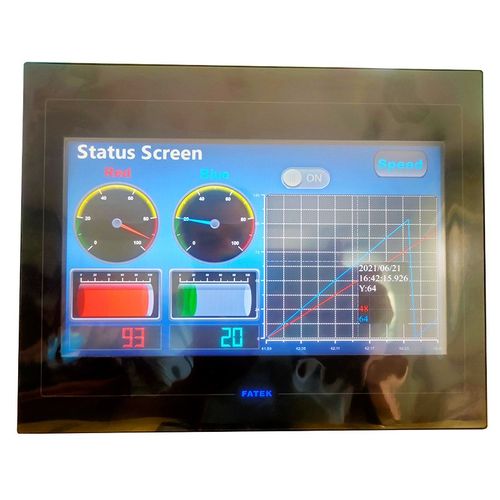 台湾FATEK触摸屏HMI P2101SA-GF 10寸人机界面屏高清分辨率串口屏