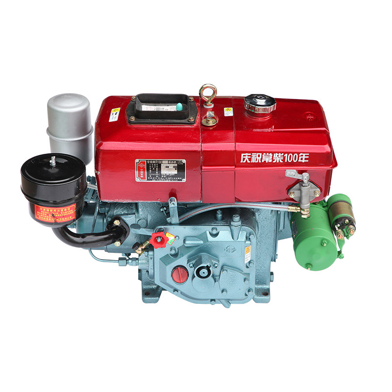 柴油机R180 单杠水冷柴油机 小型卧式8马力农用柴油机