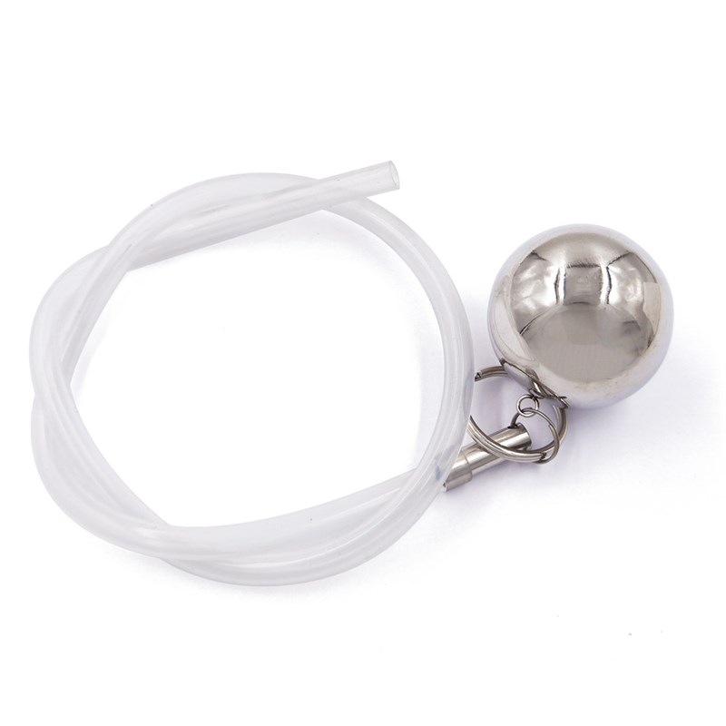 特万太博不锈钢浮球配硅胶管百事桶清洗桶配件阀门球阀60cm管子