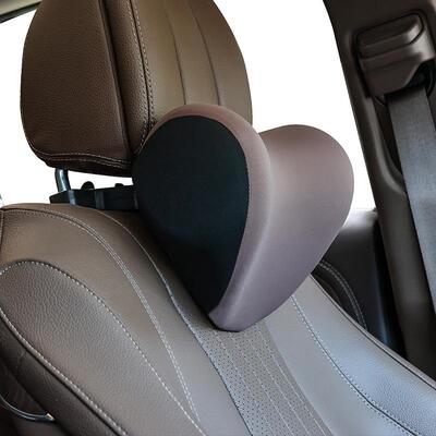 新款可调节汽车头枕护颈枕四季车内饰品棉亲车肤用84036靠枕载记