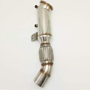 适用4于BMWB558M240i3DP24640i4040i汽车改装 不i锈钢排气管消声器