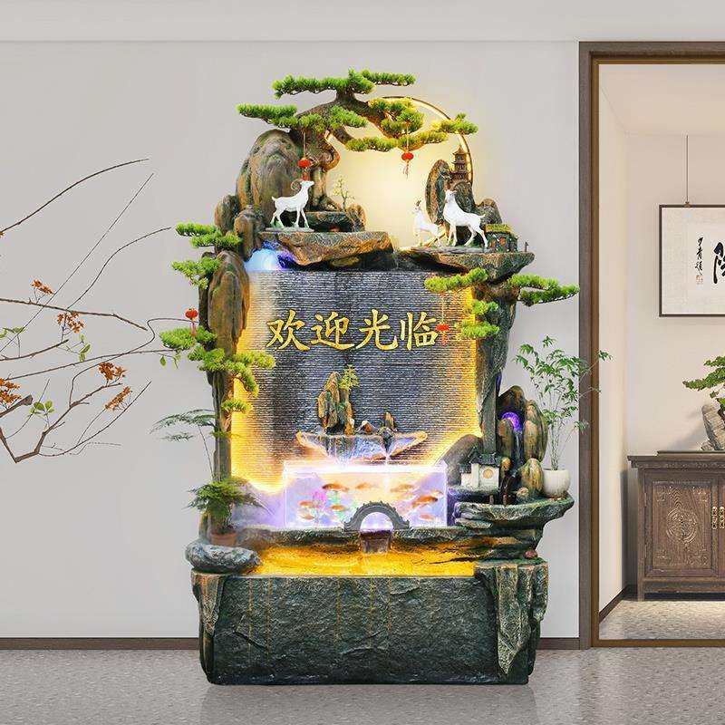 中式流水喷泉假山水幕墙水景办公室室内外家居送礼鱼缸摆件,玩具/童车/益智/积木/模型,毛绒/玩偶/公仔/布艺类玩具,淘宝优惠券,粉丝福利购,淘宝优惠卷