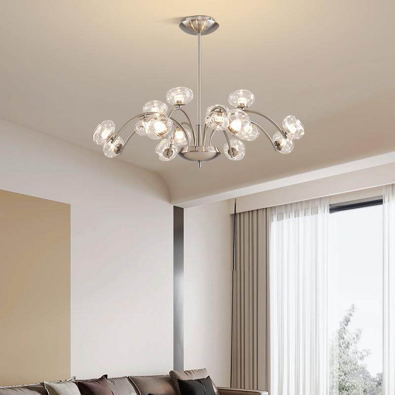 意式新款轻奢客厅吊灯美式中古高级大厅主灯极简创意餐厅玻璃灯具,电子元器件市场,其它元器件,淘宝优惠券,粉丝福利购,淘宝优惠卷