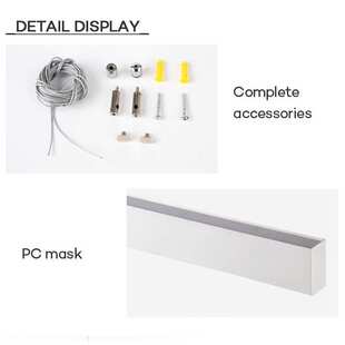 8FT Linkable Led Linear Light High Efficacy Linear Lighting