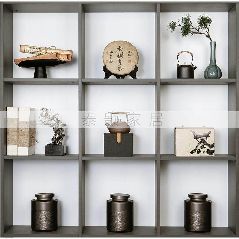 现代中式样板间书柜书架软装饰品摆件茶室博古架家居摆件软装饰品,电子元器件市场,其它元器件,淘宝优惠券,粉丝福利购,淘宝优惠卷