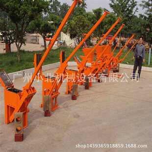 纯手动人力连锁砖机 非洲出口专属制砖机 广州连锁砖机红砖机