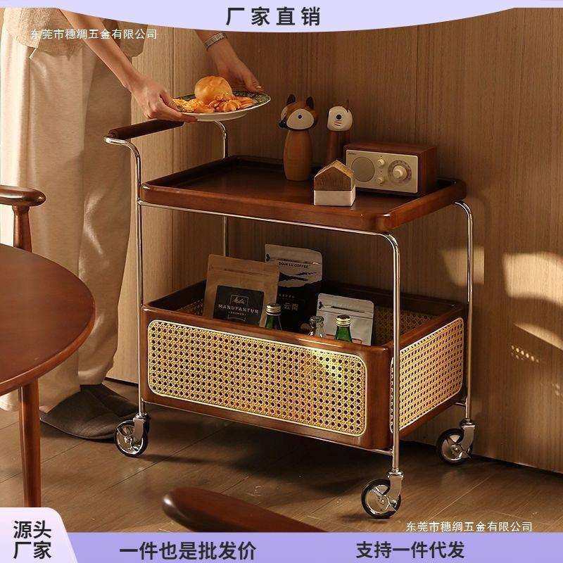 实木移动带轮边几不锈钢收纳中古小推车客厅储物藤编置物简约茶几,玩具/童车/益智/积木/模型,毛绒/玩偶/公仔/布艺类玩具,淘宝优惠券,粉丝福利购,淘宝优惠卷