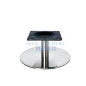 不锈钢桌BY LB003腿奶茶咖店台脚啡底座撑架柜子支圆桌脚休闲椅圆